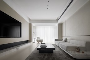 現(xiàn)代簡約風格三居室客廳裝修效果圖