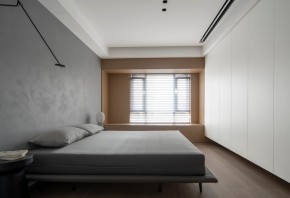 現(xiàn)代簡(jiǎn)約三居室臥室裝修效果圖